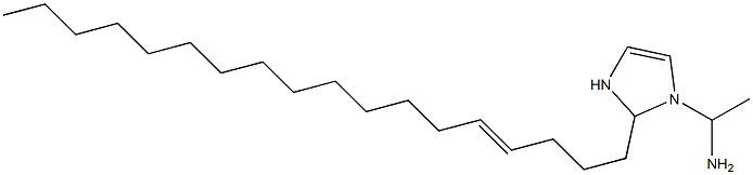 1-(1-Aminoethyl)-2-(4-octadecenyl)-4-imidazoline Structure