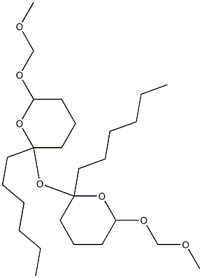 6-(Methoxymethoxy)hexyl(tetrahydro-2H-pyran-2-yl) ether Structure