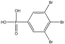 3,4,5-Tribromophenylphosphonic acid Structure