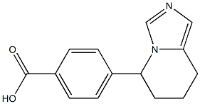 4-[(5,6,7,8-Tetrahydroimidazo[1,5-a]pyridin)-5-yl]benzoic acid 구조식 이미지