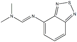 N2-(2,1,3-Benzothiadiazol-4-yl)-N1,N1-dimethylformamidine 구조식 이미지