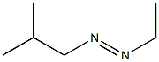 1-Ethyl-2-isobutyldiazene Structure