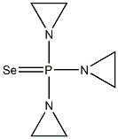 Tris(1-aziridinyl)phosphine selenide 구조식 이미지