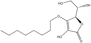 3-O-Octyl-L-ascorbic acid 구조식 이미지