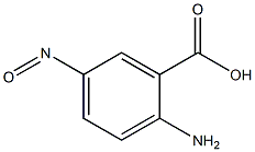 2-Amino-5-nitrosobenzoic acid Structure