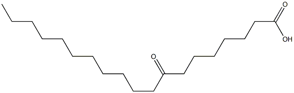 8-Oxononadecanoic acid 구조식 이미지