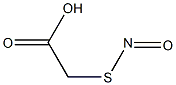 S-Nitrosothioglycollic acid 구조식 이미지