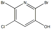 2-Bromo-5-chloro-6-bromopyridin-3-ol Structure