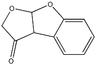 2,3,3a,8a-Tetrahydrofuro[2,3-b]benzofuran-3-one 구조식 이미지