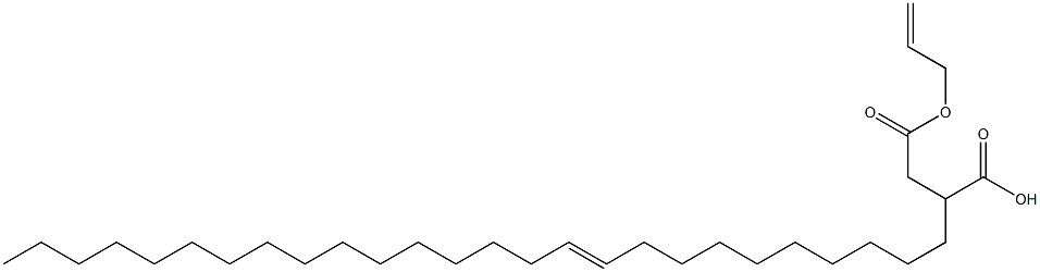 2-(10-Hexacosenyl)succinic acid 1-hydrogen 4-allyl ester 구조식 이미지