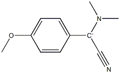 (4-Methoxyphenyl)(dimethylamino)cyanomethanide 구조식 이미지