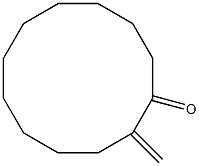 2-Methylenecyclododecanone Structure