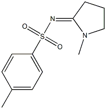1-Methyl-2-(tosylimino)pyrrolidine Structure