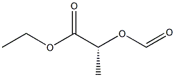 [R,(+)]-2-(Formyloxy)propionic acid ethyl ester Structure