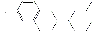 2-(Dipropylamino)tetralin-6-ol Structure