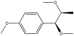 4-[(1S,2S)-1,2-Dimethoxypropyl]-1-methoxybenzene 구조식 이미지