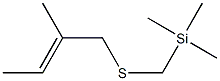 1-Trimethylsilylmethylthio-3-methyl-2-butene Structure