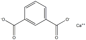 Isophthalic acid calcium salt Structure