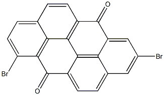 2,7-Dibromodibenzo[def,mno]chrysene-6,12-dione Structure