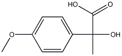 (-)-p-Methoxyatrolactic acid 구조식 이미지