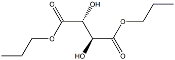 meso-Tartaric acid dipropyl ester Structure