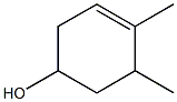 4,5-Dimethyl-3-cyclohexen-1-ol 구조식 이미지