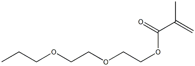 Methacrylic acid 2-(2-propoxyethoxy)ethyl ester 구조식 이미지