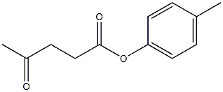 3-Acetylpropionic acid 4-methylphenyl ester 구조식 이미지