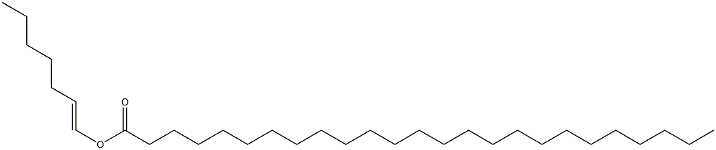 Pentacosanoic acid 1-heptenyl ester 구조식 이미지