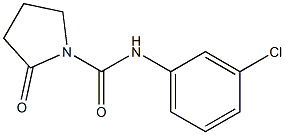 2-Oxo-N-(3-chlorophenyl)pyrrolidine-1-carboxamide Structure