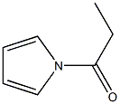 1-Propanoyl-1H-pyrrole 구조식 이미지