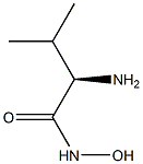 (R)-2-Amino-N-hydroxy-3-methylbutanamide 구조식 이미지