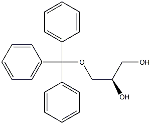 [R,(+)]-3-O-Trityl-L-glycerol Structure