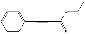 Phenylthiopropiolic acid ethyl ester 구조식 이미지