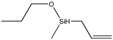 Propoxy(methyl)(2-propenyl)silane 구조식 이미지