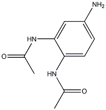 N,N'-Diacetyl-1,2,4-benzenetriamine 구조식 이미지