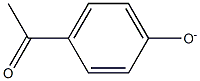 4-Acetylbenzeneolate 구조식 이미지