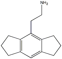 2-[(1,2,3,5,6,7-Hexahydro-s-indacen)-4-yl]ethylamine 구조식 이미지