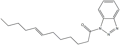 1-(7-Dodecenoyl)-1H-benzotriazole Structure