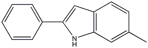 2-Phenyl-6-methyl-1H-indole Structure