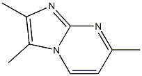 2,3,7-Trimethylimidazo[1,2-a]pyrimidine Structure