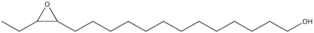 14,15-Epoxyheptadecan-1-ol 구조식 이미지