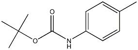 4-(tert-Butoxycarbonylamino)toluene 구조식 이미지