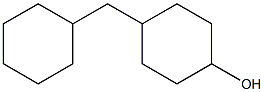 4-(Cyclohexylmethyl)cyclohexanol 구조식 이미지