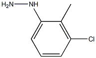 1-(3-Chloro-2-methylphenyl)hydrazine Structure