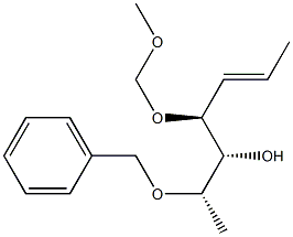 (2S,3R,4S,5E)-4-(Methoxymethoxy)-2-(benzyloxy)-5-hepten-3-ol Structure