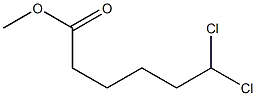 6,6-Dichlorocaproic acid methyl ester Structure