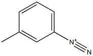 3-Toluenediazonium Structure