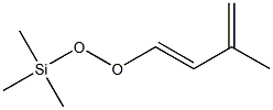 (1E)-1-[(Trimethylsilyl)peroxy]-3-methyl-1,3-butadiene 구조식 이미지