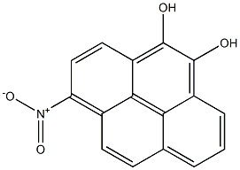 1-Nitropyrene-4,5-diol Structure